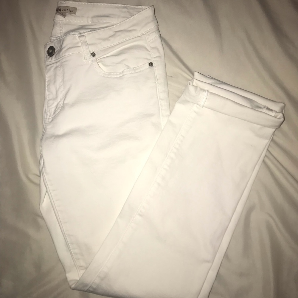 CAbi White Jeans